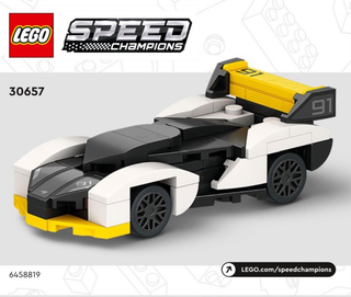 30657-McLaren Solus GT polybag - INSTRUCTIONS ONLY Instructions LEGO®