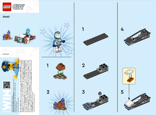 30663-Space Hoverbike polybag - INSTRUCTIONS ONLY Instructions LEGO®