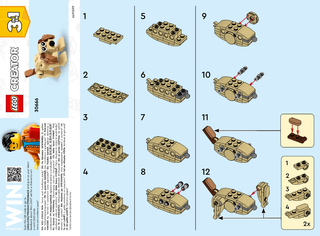 30666-Gift Animals polybag - INSTRUCTIONS ONLY Instructions LEGO®