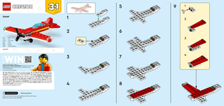 30669-Iconic Red Plane polybag - INSTRUCTIONS ONLY Instructions LEGO®