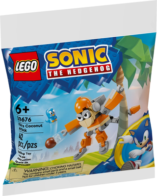 SONIC the Hedgehog - Kiki's Coconut Attack polybag, 30676 Building Kit LEGO®   