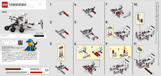 30682-NASA Mars Rover Perseverance polybag - INSTRUCTIONS ONLY Instructions LEGO®