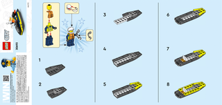 30693 - Police Water Scooter paper bag / polybag - INSTRUCTIONS ONLY Instructions LEGO®