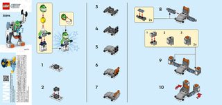30694-Space Science Mech paper bag / polybag - INSTRUCTIONS ONLY Instructions LEGO®