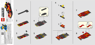 30709 - Ferrari 499P - Hypercar paper bag / polybag - INSTRUCTIONS ONLY Instructions LEGO®