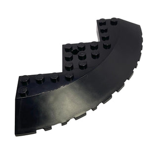 Brick Round Corner 10x10 with Slope 33 Edge, Axle Hole, Facet Cutout, Part# 58846