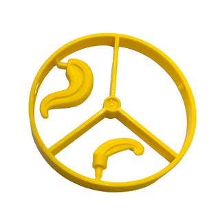 LEGO® Minifigure, Plume Feather Wheel, 3 on Spure, Part# 4502 Part LEGO® Yellow Missing Triple Plume Feather
