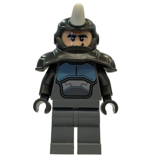 Rhino - Shoulder Armor with White Horn, sh1106 - LEGO® Marvel Minifigure