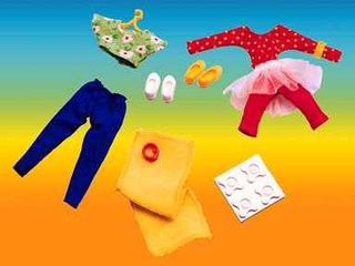 Sporty Scala Girl Outfit LEGO® Scala Set 3100 Building Kit LEGO®