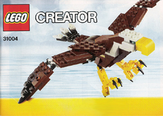 31004-Fierce Flyer - INSTRUCTIONS ONLY Instructions LEGO® Slightly Used Book 1