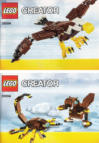 31004-Fierce Flyer - INSTRUCTIONS ONLY Instructions LEGO®