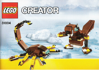 31004-Fierce Flyer - INSTRUCTIONS ONLY Instructions LEGO® Slightly Used Book 2