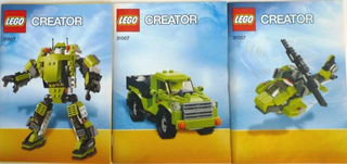 31007-Power Mech - INSTRUCTIONS ONLY Instructions LEGO®