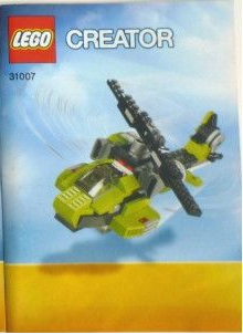 31007-Power Mech - INSTRUCTIONS ONLY Instructions LEGO® Slightly Used Book 3