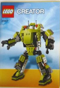 31007-Power Mech - INSTRUCTIONS ONLY Instructions LEGO® Slightly Used Book 1