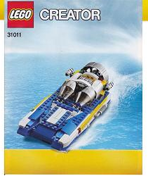 31011-Aviation Adventures - INSTRUCTIONS ONLY Instructions LEGO® Slightly Used Book 3