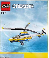 31011-Aviation Adventures - INSTRUCTIONS ONLY Instructions LEGO® Slightly Used Book 2