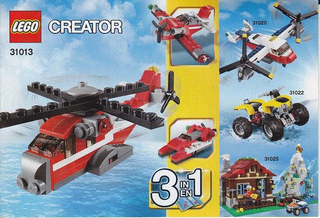 31013-Red Thunder - INSTRUCTIONS ONLY Instructions LEGO®