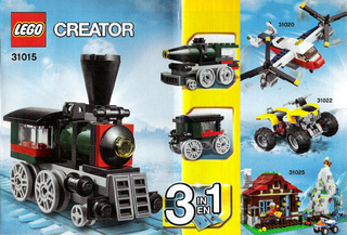 31015-Emerald Express - INSTRUCTIONS ONLY Instructions LEGO®