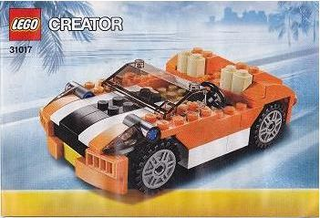 31017-Sunset Speeder - INSTRUCTIONS ONLY Instructions LEGO® Slightly Used Book 1