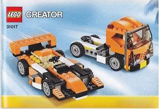 31017-Sunset Speeder - INSTRUCTIONS ONLY Instructions LEGO® Slightly Used Book 2