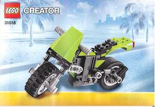 31018-Highway Cruiser - INSTRUCTIONS ONLY Instructions LEGO® Slightly Used Book 3
