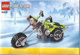 31018-Highway Cruiser - INSTRUCTIONS ONLY Instructions LEGO® Slightly Used Book 1