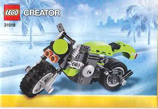 31018-Highway Cruiser - INSTRUCTIONS ONLY Instructions LEGO® Slightly Used Book 2