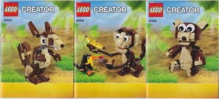 31019-Forest Animals - INSTRUCTIONS ONLY Instructions LEGO®