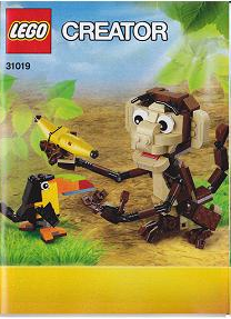 31019-Forest Animals - INSTRUCTIONS ONLY Instructions LEGO® Slightly Used Book 2