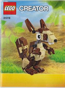 31019-Forest Animals - INSTRUCTIONS ONLY Instructions LEGO® Slightly Used Book 1