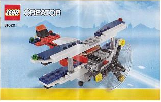 31020-Twinblade Adventures - INSTRUCTIONS ONLY Instructions LEGO® Slightly Used Book 3