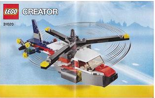 31020-Twinblade Adventures - INSTRUCTIONS ONLY Instructions LEGO® Slightly Used Book 2