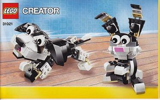 31021-Furry Creatures - INSTRUCTIONS ONLY Instructions LEGO® Slightly Used Book 2