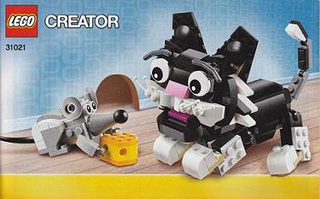 31021-Furry Creatures - INSTRUCTIONS ONLY Instructions LEGO® Slightly Used Book 1