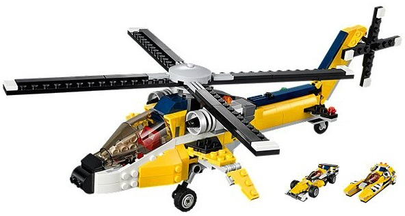 LEGO® Creator Set, Yellow Racers, 31023-1
