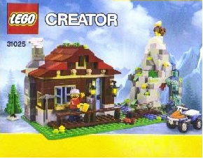 31025-Mountain Hut - INSTRUCTIONS ONLY Instructions LEGO® Slightly Used Book 2