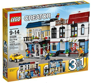 31026 - Bike Shop & Café {Cafe} - EMPTY BOX ONLY Empty Box LEGO®