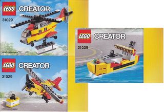 31029-Cargo Heli - INSTRUCTIONS ONLY Instructions LEGO®