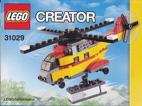 31029-Cargo Heli - INSTRUCTIONS ONLY Instructions LEGO® Slightly Used Book 1