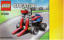 31030-Red Go - Kart - INSTRUCTIONS ONLY Instructions LEGO® Slightly Used Book 3