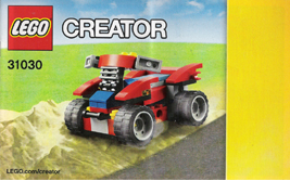 31030-Red Go - Kart - INSTRUCTIONS ONLY Instructions LEGO® Slightly Used Book 2