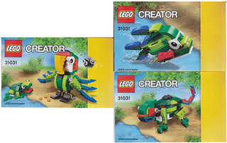 31031-Rainforest Animals - INSTRUCTIONS ONLY Instructions LEGO®
