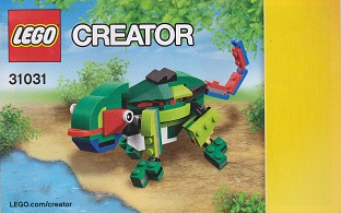 31031-Rainforest Animals - INSTRUCTIONS ONLY Instructions LEGO® Slightly Used Book 3