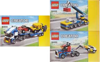 31033-Vehicle Transporter - INSTRUCTIONS ONLY Instructions LEGO®