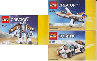 31034-Future flyers - INSTRUCTIONS ONLY Instructions LEGO®