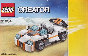 31034-Future flyers - INSTRUCTIONS ONLY Instructions LEGO® Slightly Used Book 3