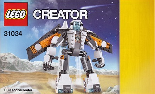 31034-Future flyers - INSTRUCTIONS ONLY Instructions LEGO® Slightly Used Book 1