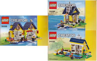 31035-Beach Hut - INSTRUCTIONS ONLY Instructions LEGO®