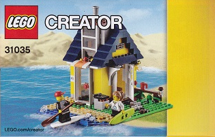 31035-Beach Hut - INSTRUCTIONS ONLY Instructions LEGO® Slightly Used Book 2